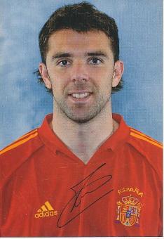 Carlos Marchena  Spanien  Fußball Autogrammkarte Druck signiert 