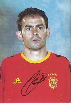 Paco  Spanien  Fußball Autogrammkarte Druck signiert 