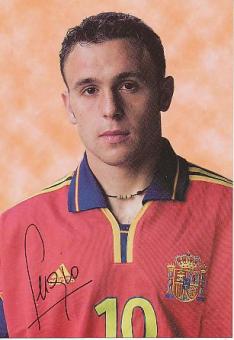 Sergio Gonzalez Soriano  Spanien  Fußball Autogrammkarte Druck signiert 