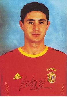 Victor Sanchez   Spanien  Fußball Autogrammkarte Druck signiert 