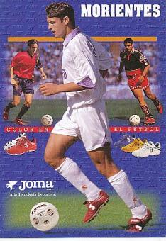 Fernando Morientes  Spanien  Fußball Autogrammkarte 