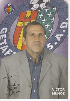 Victor Munoz   FC Getafe  Fußball Autogrammkarte Druck signiert 