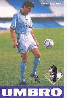 Patxi Salinas   RC Celta de Vigo  Fußball Autogrammkarte 