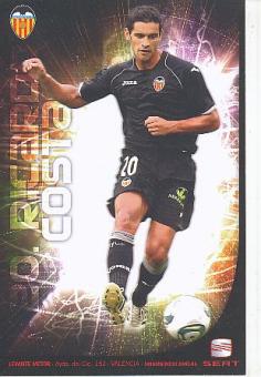 Ricardo Costa  FC Valencia  Fußball Autogrammkarte 