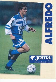 Alfredo   Deportivo La Coruna  Fußball Autogrammkarte 