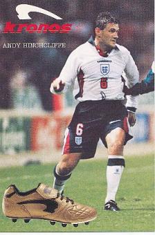 Andy Hinchcliffe   England  Fußball Autogrammkarte 
