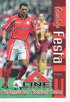 Gianluca Festa   FC Middlesbrough  Fußball Autogrammkarte 