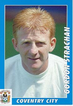 Gordon Strachan  Coventry City  Fußball Autogrammkarte 
