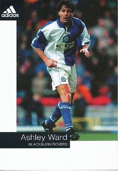 Ashley Ward   Blackburn Rovers  Fußball Autogrammkarte 