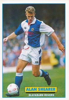 Alan Shearer   Blackburn Rovers  Fußball Autogrammkarte 