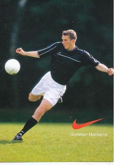 Dietmar Hamann  Newcastle United  Fußball Autogrammkarte 