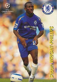 Shaun Wright Phillips  FC Chelsea London  Fußball Autogrammkarte 