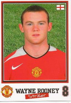Wayne Rooney  Manchester United  Fußball Autogrammkarte 