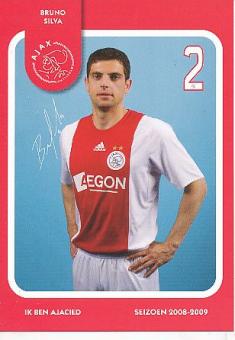 Bruno Silva  Ajax Amsterdam  Fußball Autogrammkarte Druck signiert 