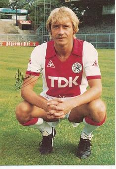Dick Schoenaker  Ajax Amsterdam  Fußball Autogrammkarte Druck signiert 