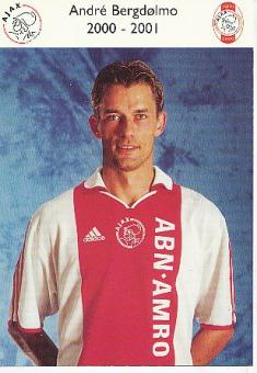 Andre Bergdølmo  Ajax Amsterdam  Fußball Autogrammkarte 