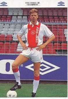 John van Loen  Ajax Amsterdam  Fußball Autogrammkarte 