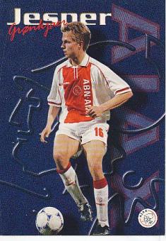 Jesper Gronkjaer   Ajax Amsterdam  Fußball Autogrammkarte 