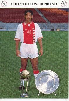 Marcio Santos   Ajax Amsterdam  Fußball Autogrammkarte 