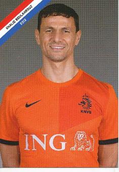 Khalid Boulahrouz  2012  Holland  Fußball Autogrammkarte 
