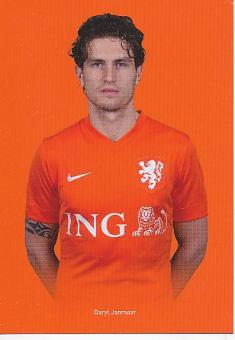 Daryl Janmaat  Holland  Fußball Autogrammkarte 