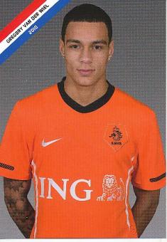 Gregory van der Wiel  2010  Holland  Fußball Autogrammkarte 