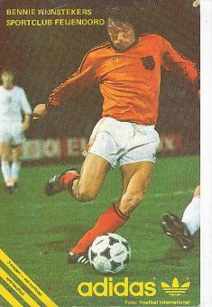 Bennie Wijnstekers  Holland  Fußball Autogrammkarte 