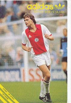Peter Boeve   Holland  Fußball Autogrammkarte 