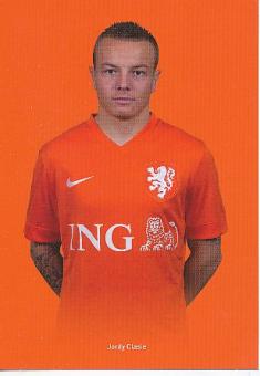 Jordy Clasie  Holland  Fußball Autogrammkarte 