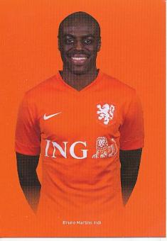 Bruno Martins Indi  Holland  Fußball Autogrammkarte 