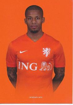 Jermain Lens  Holland  Fußball Autogrammkarte 