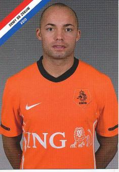 Demy De Zeeuw    2010  Holland  Fußball Autogrammkarte 