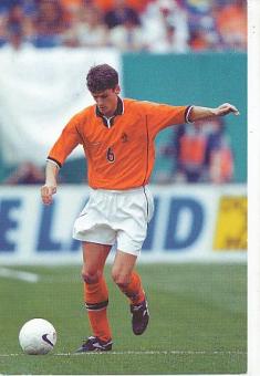 Wim Jonk  Holland  Fußball Autogrammkarte 