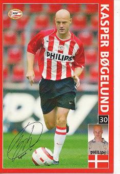 Kasper Bøgelund  PSV Eindhoven  Fußball Autogrammkarte Druck signiert 