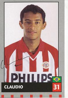Claudio  PSV Eindhoven  Fußball Autogrammkarte Druck signiert 