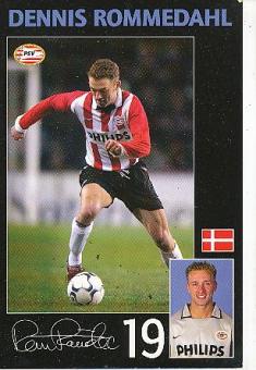 Dennis Rommedahl  PSV Eindhoven  Fußball Autogrammkarte Druck signiert 