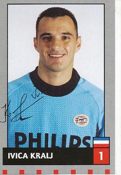 Ivica Krali  PSV Eindhoven  Fußball Autogrammkarte Druck signiert 