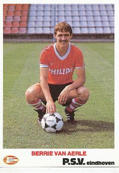 Berrie van Aerle  PSV Eindhoven  Fußball Autogrammkarte 