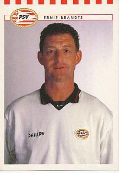 Ernie Brandts  PSV Eindhoven  Fußball Autogrammkarte 