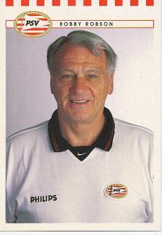 Bobby Robson  PSV Eindhoven  Fußball Autogrammkarte 
