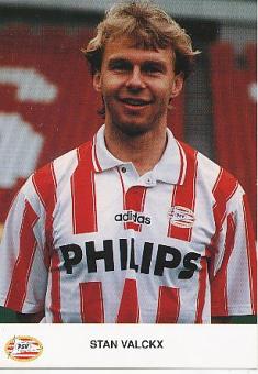 Stan Valckx  PSV Eindhoven  Fußball Autogrammkarte 