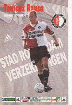 Tomasz Rzasa  Feyenoord Rotterdam  Fußball Autogrammkarte 