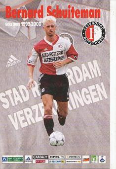 Bernard Schuiteman  Feyenoord Rotterdam  Fußball Autogrammkarte 