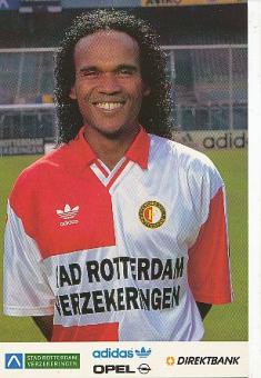 Gaston Taument  Feyenoord Rotterdam  Fußball Autogrammkarte 