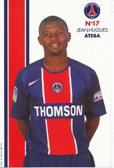 Jean Hugues Ateba  PSG  Paris Saint Germain   Fußball Autogrammkarte 