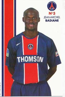 Jean Michel Badiane  PSG  Paris Saint Germain   Fußball Autogrammkarte 