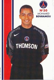 Mohamed Benhamou  PSG  Paris Saint Germain   Fußball Autogrammkarte 