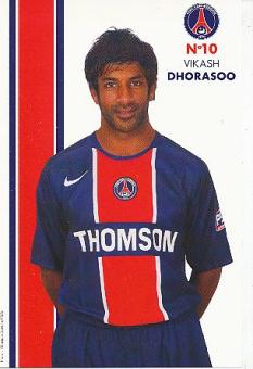 Vikash Dhorasoo   PSG  Paris Saint Germain   Fußball Autogrammkarte 