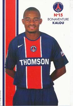 Bonaventure Kalou   PSG  Paris Saint Germain   Fußball Autogrammkarte 