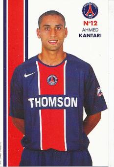 Ahmed Kantari   PSG  Paris Saint Germain   Fußball Autogrammkarte 